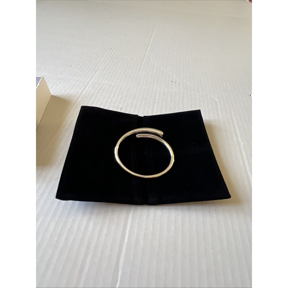 Lie Studio Olga Bracelet 925 Sterling Silver-Plated Brass NWT - Picture 12 of 13
